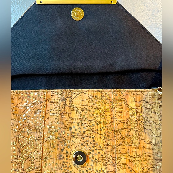 JNB CORK ENVELOPE CROSSBODY SHOULDER BAG. - Picture 6 of 8